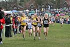 2733 Amelia Gorecka, 2530 Annabel Gummow, 2700 Louise Stewart in theUnder-20 Women McCain Inter Counties Cross Country, Cofton Park, Birmingham.